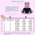 thumbnail image 7 of iEFiEL Girls Glitter Mermaid Costume Ballet Dance Gymnastics Leotard Tutu Dress Gold 10, 7 of 7