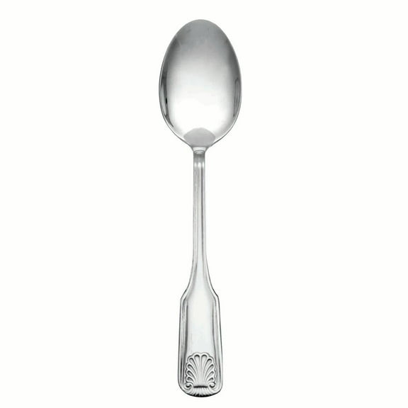 Excellante Flatware-Sea Shell stainless steel dessert spoon, comes in dozen