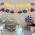 thumbnail image 2 of Monster Truck Birthday Banner Set - Off-Road Vehicle Theme Party Decorations for Kids, Perfect for Birthday, Halloween & Christmas Celebrations, 2 of 4