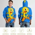 thumbnail image 7 of Looney Tunes Tweety Hoodie 3D Print Pullover Hooded Long Sleeve Sweatshirts Tops Blouse with Pocket for Mens Womens, 7 of 7