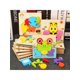 thumbnail image 3 of 1pc Delightful Wooden Puzzle Set For Early Education - Cartoon Elephant Puzzle, Suitable For Baby Aged 1-4, New Year/christmas Gift, 3 of 5