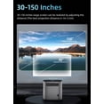 thumbnail image 3 of Panda Ak28 4k Deep Grey Projector With Android9.0, 150 Inches, Portable, Home Entertainment, , Wifi, 3 of 5