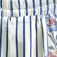 thumbnail image 6 of ClodeEU Womens Floral Pint Wide Leg Pants with Pockets,Elast Waist Casual Loose Cozy Pant Blue,Womens Plus S, 6 of 6