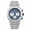 Blue, variant on Men Chronograph Watch Stainless Steel Band Round Blue Dial 43mm Luminous Date