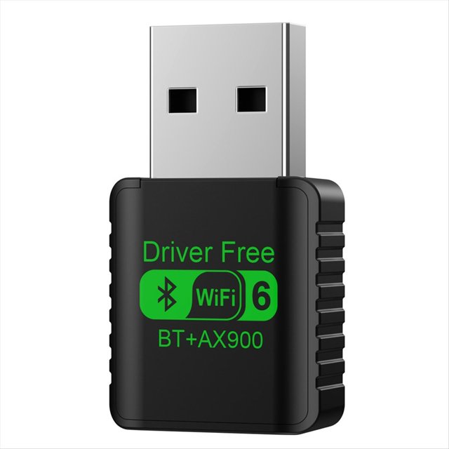 Adaptador USB WiFi 6 AX900 Bluetooth 5.4 WiFi Tarjeta de Red Inalámbrica 2.4G y 5GHz Receptor de Señal Wlan Estilo 2
