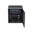 thumbnail image 3 of StarTech.com 12U 19" Wall Mount Network Cabinet, 20" Deep 4 Post Hinged Locking IT Computer Equipment Enclosure with Shelf, Flexible Vented Switch Depth Data Rack Cisco 3850, 2960 Series - 12U Vented Cabinet (RK1224WALHM) - Rack enclosure cabinet - wall mountable - black - 12U, 3 of 15