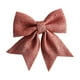 thumbnail image 2 of Christmas Day Gifts For Girls And Women Bow With Ponytail Holders Complete Your Cheerleader Outfit Uniform Strong Hair Ties Bands Elastics Two Packs, 2 of 6