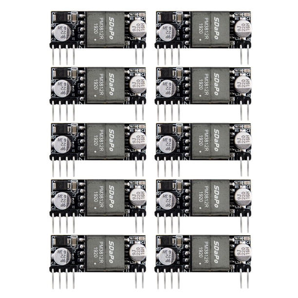 10X DP1435 Tipo de Pin Integrado Estándar 48 V Tamaño Pequeño Admite MóDulo PoE Gigabit de 100 M