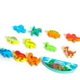 thumbnail image 4 of YATAV Montessori Dinosaur Toys Wooden Stacking Dinosaur Toys Balance Competition Game for Family Ideal Christmas Birthday Gifts Balancing Block Sets(11PC Dinosaur), 4 of 8