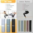 thumbnail image 5 of Cowin Resistance Bands for Legs and Butt Exercise Bands - Non Slip Elastic Booty Bands, 3 Levels Workout Bands Women Sports Fitness Band for Squat Glute Hip Training, 5 of 7