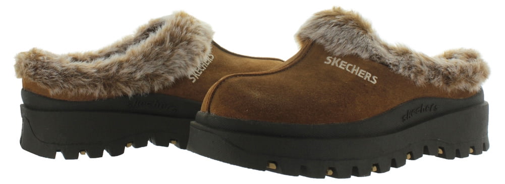 skechers fortress clog slipper