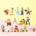 thumbnail image 2 of 18 pcs Super Mario Mini Figure Cute Toy Doll Action Figures Gift 18PCS, 2 of 4