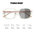 thumbnail image 5 of New Photochromic Glasses Anti Blue Glasses Men Women Color Changing Eyeglasses Anti UV Sunglasses Square Clear Frame Eyewear, 5 of 9