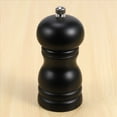thumbnail image 5 of 2X Juego de Molinillo de Sal y Pimienta de Madera Molinillo de Sal Manual de Pimienta, Madera Maciza con Grosor Ajustable Negro, 5 of 5