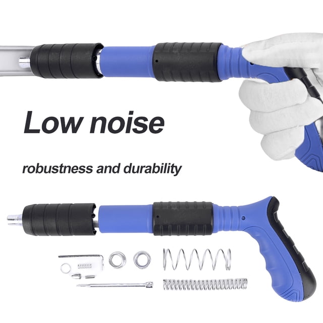 Pistola Clavos Silenciadora Manual Clavadora Aire Instalación Bricolaje para El Penetrante