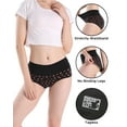 thumbnail image 6 of INNERSY Period Underwear for Women High Waisted Postpartum Maternity Panties 3-Pack(2XL,Romantic), 6 of 10