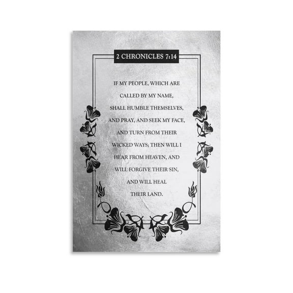 Bible Verses Charcoal Poster Jesus Christ (18) Print Photo Art Painting Canvas Poster Home Decorative Bedroom Modern Decor Posters Gifts 08x12inch(20x30cm)