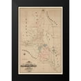 thumbnail image 2 of Gibbes 13x18 Black Modern Framed Museum Art Print Titled - Lands of Tideland Reclamation Co California, 2 of 5