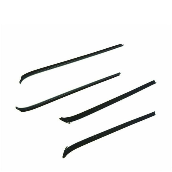 Front Inner & Outer Window Sweep Kit Set of 4 For Dodge Plymouth Pickup