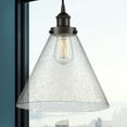 thumbnail image 3 of 616-1PH-BB-G42-L-Innovations Lighting-Cone - 1 Light Mini Pendant In Industrial Style-14.75 Inches Tall and 12 Inches Wide-Brushed Brass Finish-Clear, 3 of 7