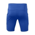 thumbnail image 5 of Gyexs Biking Shorts for Men - Bicycle Shorts for Men, Soft Breathable Compression Shorts 5 Inch Inseam Blue, Size XL, 5 of 5