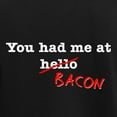 thumbnail image 3 of CafePress - Bacon You Had Me At Women's Dark Pajamas - Women's Short Sleeve Print T-Shirt and Pants Dark Cotton Pajama Set, 3 of 7