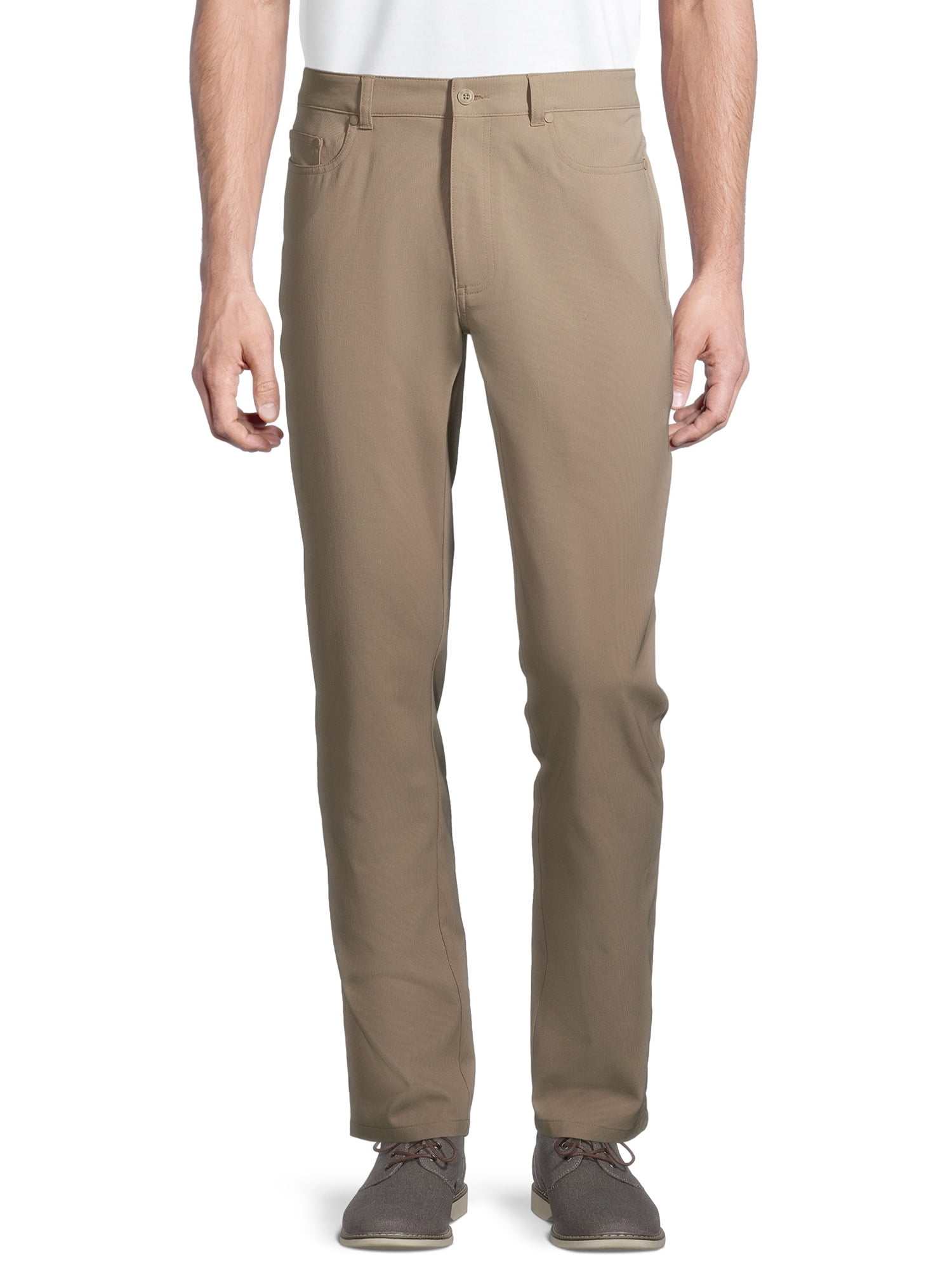 Ben Hogan Men's and Big Men's Comfort Waistband 5 Pocket Pants ...