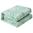 thumbnail image 3 of Nanshing Neriah 7 Piece Traditional Damask Comforter Set, Sage, Queen, 3 of 9