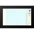 thumbnail image 2 of USGS 14x10 Black Modern Framed Museum Art Print Titled - Newport Oregon Quad - USGS 1981, 2 of 5