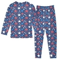 thumbnail image 3 of Pajama Independence Day Cute Comfortable Cotton Two-piece Pajama Set, 3 of 7