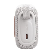 JBL Go 5 - Ultra-portable waterproof and drop-proof speaker with JBL legendary sound and ambient edge lighting - White