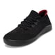 thumbnail image 3 of Zapatos caminando para hombres con la caja de punta ancha de las zapatillas de deporte descalzo casual (40) rojo, 3 of 9