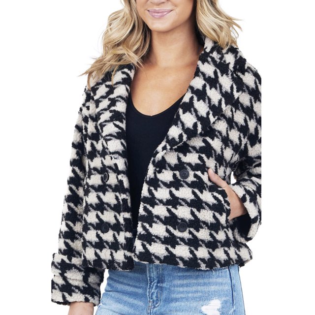 Pntutb Mujer Suelto Invierno Cálido Clásico Manga Larga Turnover Tie Coat tops Flash Picks Pntutb Pntutb-6198
