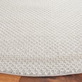 thumbnail image 3 of SAFAVIEH Continental Ermintrude Distressed Area Rug, Light Gray/Dark Gray, 6'7" x 6'7" Round, 3 of 10