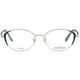 thumbnail image 2 of Salvatore Ferragamo Transparent Oval Ladies Eyeglasses SF2540A 719 5216, 2 of 3