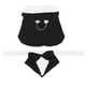 thumbnail image 5 of Traje para Perro Suave y Transpirable Pajarita de Moda Disfraz de Cachorro para Boda Fiesta de cumpleaños Negro L, 5 of 5