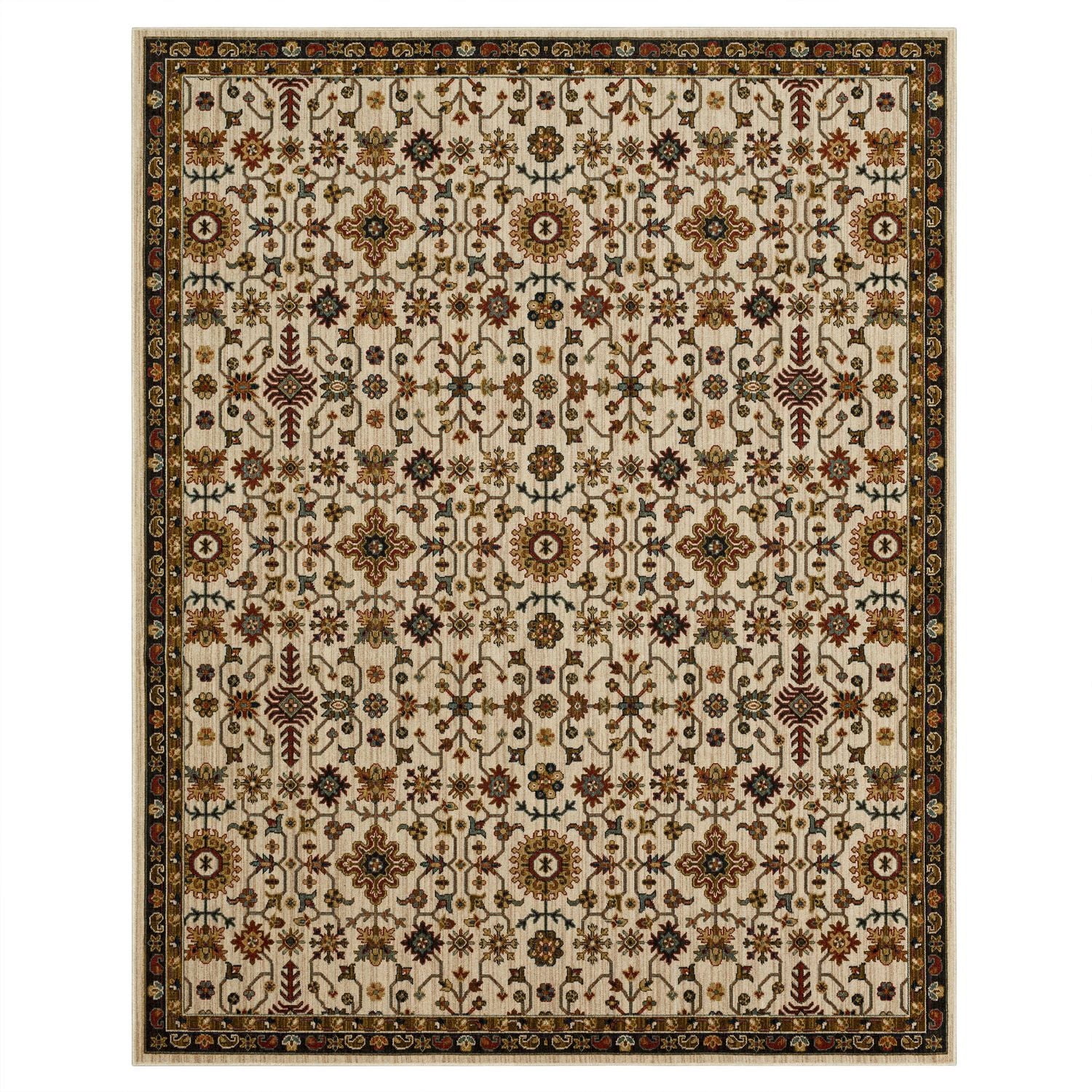 Mohawk Home Monaveen Cream Woven Polyester Area Rug