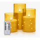 thumbnail image 1 of Xtellar 3 Velas Eléctrica Led Control Remoto Sin Llama Impermeables, 1 of 1