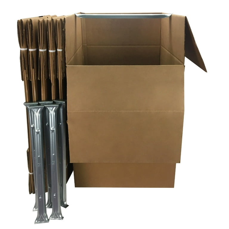 UBMOVE File Moving Boxes 200#Strength, Small, 15 x 12 x 10 Inches, 6 Pack, Size: 180-Feet