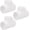 Tee, variant on 4Pack 3/4" Tee PVC Pipe Fitting 5 Way Elbow Connector Furniture Grade SCH40 5-Way Side Outlet Tee 3/4IN PVC Pipe Elbow Connector for DIY Garden Shelf, Greenhouse Frame Tent Connections