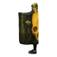thumbnail image 2 of HATIART Couverture à Capuche Nature Morte avec Crâne Humain Couverture Portable 56x80 Pouces Comfotable Jeté Wrap, 2 of 3