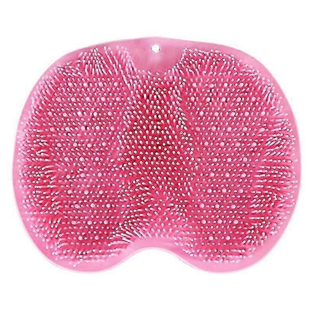 Cepillo masajeador de silicona para ducha, pies, espalda y cuerpo, color 05