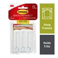thumbnail image 5 of Command Wire Backed Picture Hanging Hooks Adhesive Large 3 Hangers 6 Strips White, 3 Pack, 5 of 13