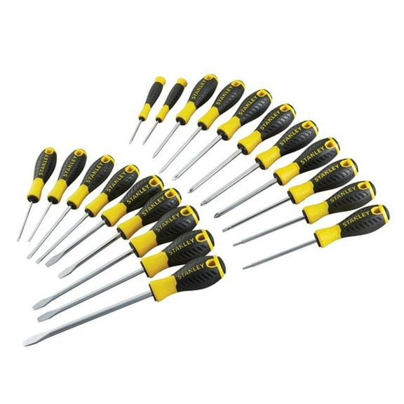 STANLEY - 0-60-213 Essential Screwdriver Set, 20 Piece
