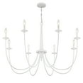 thumbnail image 4 of Stonecrest 8-Light Chandelier in Bisque White, 4 of 6