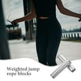 thumbnail image 3 of 4 Pcs Corde de Saut Pondérée Blocs de Poids Accessoires de Corde de Saut, 3 of 9