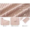 thumbnail image 6 of UVN V Neck Blouses for Women Button Long Sleeve Shirts Dressy Casual Fall Sweaters Tunic Tops, 6 of 9