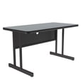 thumbnail image 3 of CORRELL CS2448M-15 Keyboard Height Melamine Computer And Training Table, 3 of 4