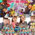 thumbnail image 5 of Yugioh Party Decor Supplies Honeycomb Centerpieces&Table Toppers Cake Toppers Decorations for Birthday, 5 of 5