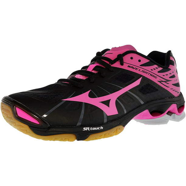 heden meubilair groot Mizuno Women's Wave Lightning Z Black/Pink/Green Ankle-High Fashion Sneaker  - 9.5M - Walmart.com